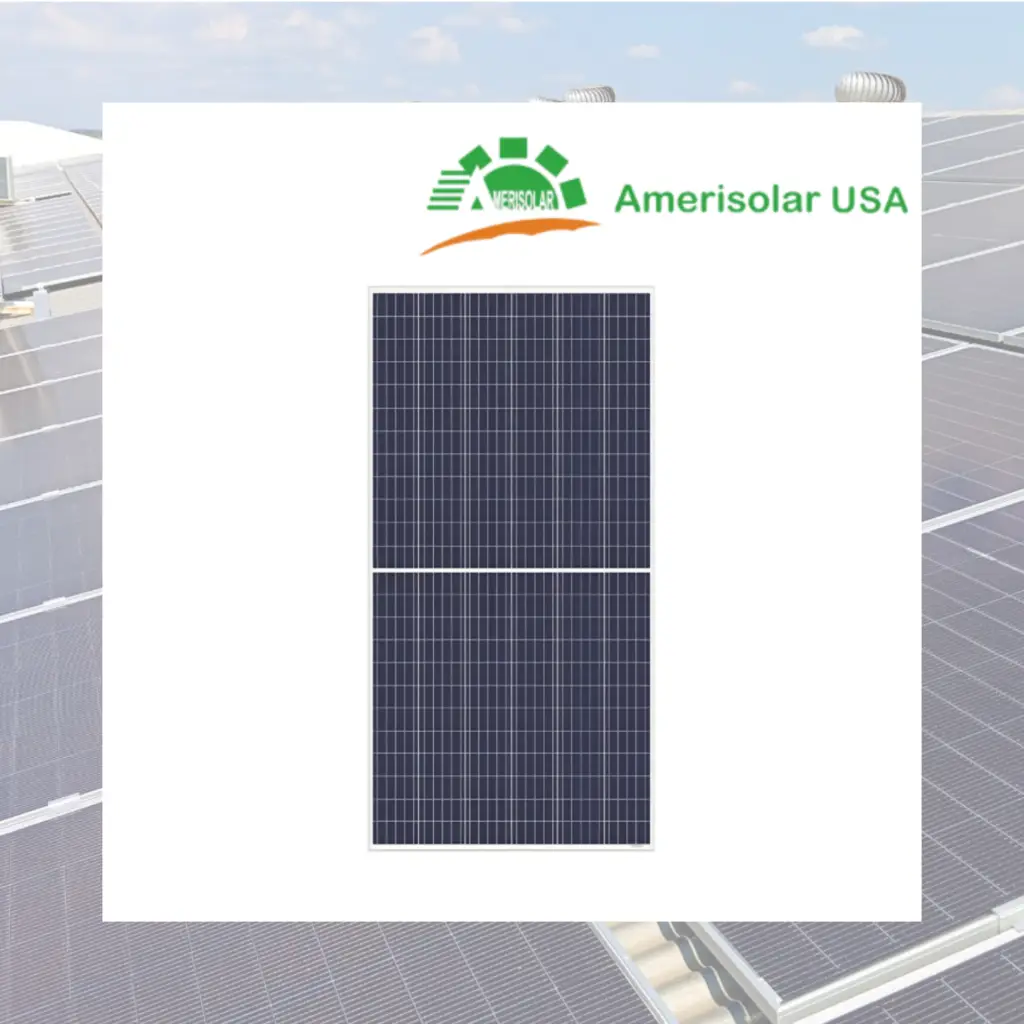 Panel Solar Amerisolar AS-6P 340W Policristalino