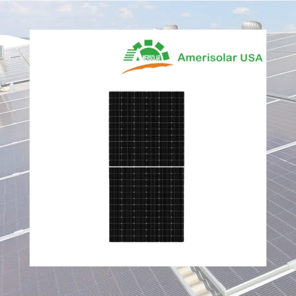 Panel Solar Amerisolar AS-7M144N-HC-580W Monocristalino N-Type TOPCon