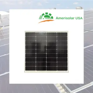 Panel Solar Amerisolar AS-7M28-100W 100W Monocristalino 12V