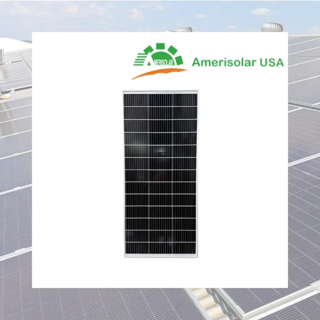 Panel Solar Amerisolar AS-8M13-200W 200W Monocristalino