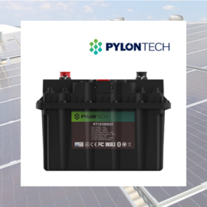Batería Litio LiFePO4 Pylontech RT12100G31 12V 100Ah con Bluetooth y BMS Integrado – IP67