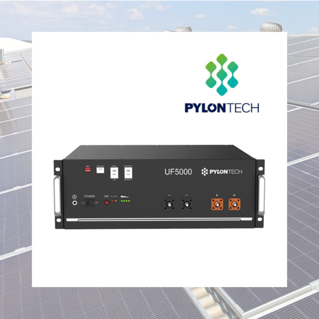 Batería de Litio Pylontech UF5000 51.2V 100Ah LiFePO4 Rack 5.12kWh