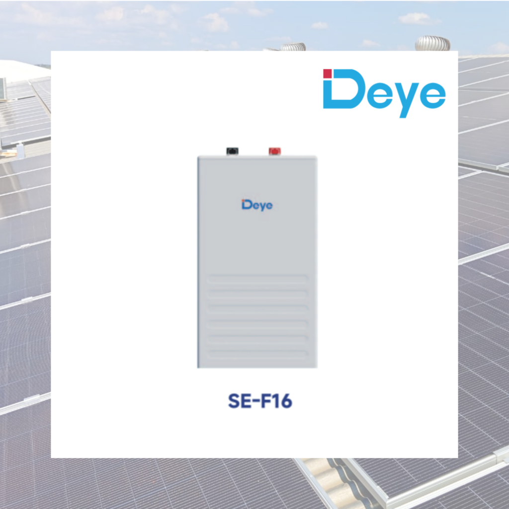 Batería de Litio Deye SE-F16-L 16kWh 51.2V LiFePO4 para Sistemas Solares y ESS