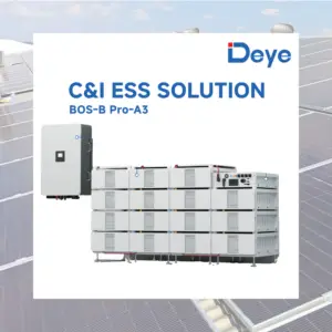 Batería de Litio Deye BOS-B-Pack16-A3 16,08kWh Alta Tensión HV LiFePO4 para ESS/BESS Industrial