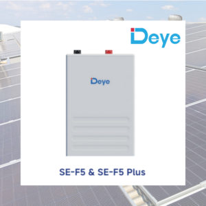 Batería de Litio Deye SE-F5 5.12kWh 51.2V LiFePO4 para Sistemas Solares