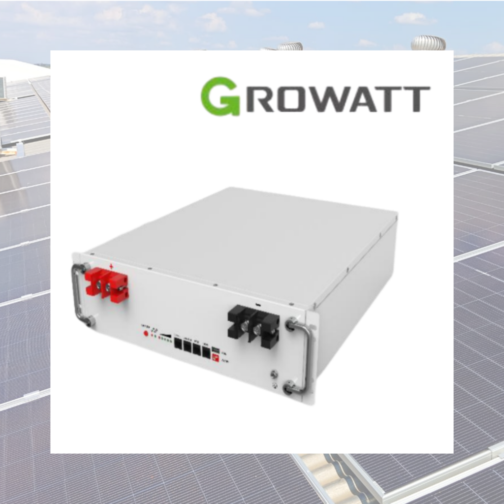 Batería Growatt HOPE 5.5L-A1 5.5kWh 51.2V LiFePO4 para Sistemas Solares Híbridos