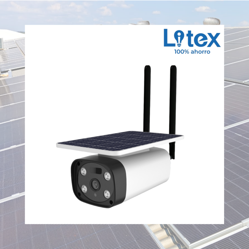 Cámara de Seguridad Solar Litex LX017 4G IP67 con Visión Nocturna