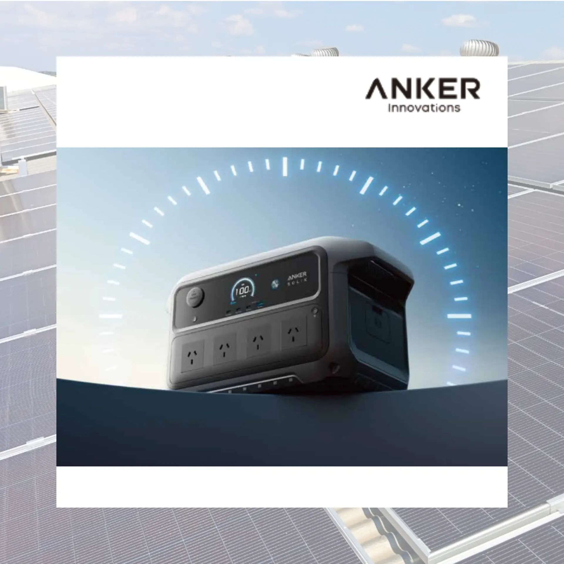 Estación Portable de Energía Anker SOLIX C2000 Gen 2 2048Wh 2400W UPS