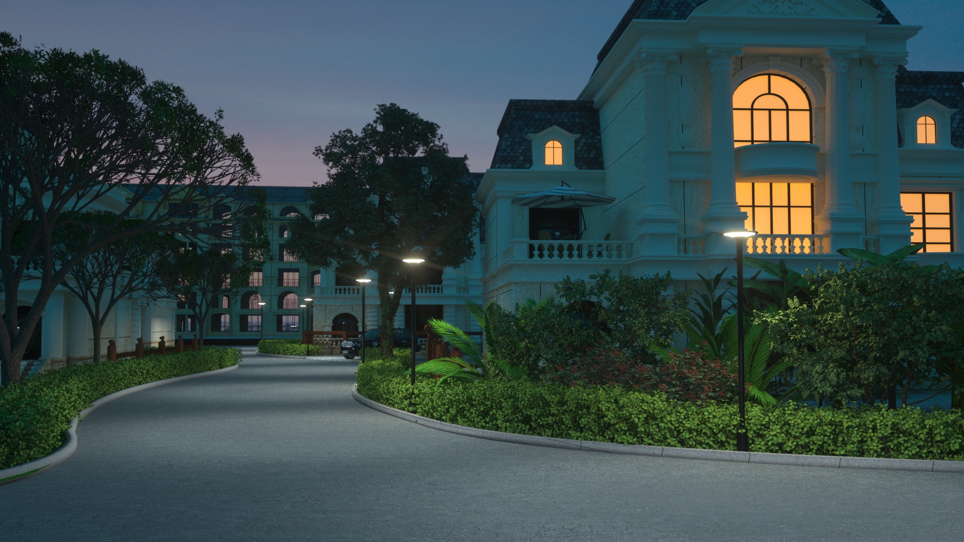 Farola LED Solar Litex LX050 20W IP65 para Exterior - Image 2