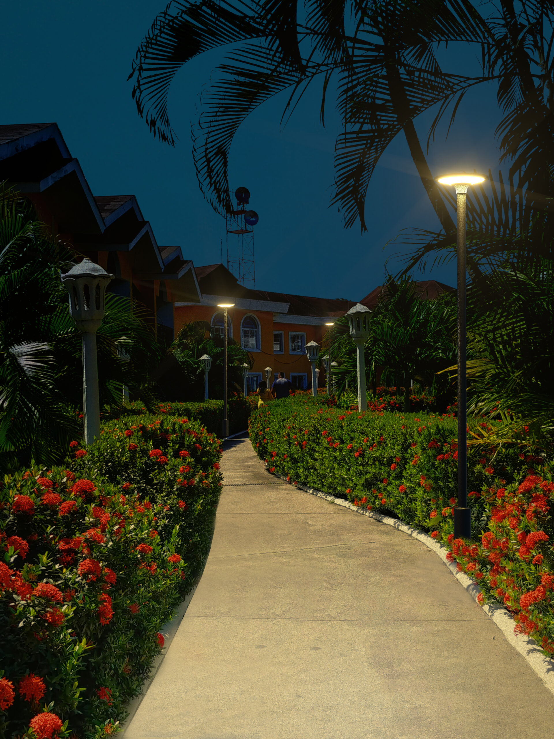 Farola LED Solar Litex LX050 20W IP65 para Exterior - Image 3
