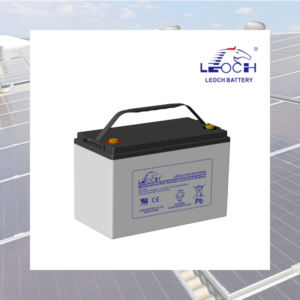 Batería Leoch LPS12-115 AGM VRLA 12V 115Ah Libre de Mantenimiento