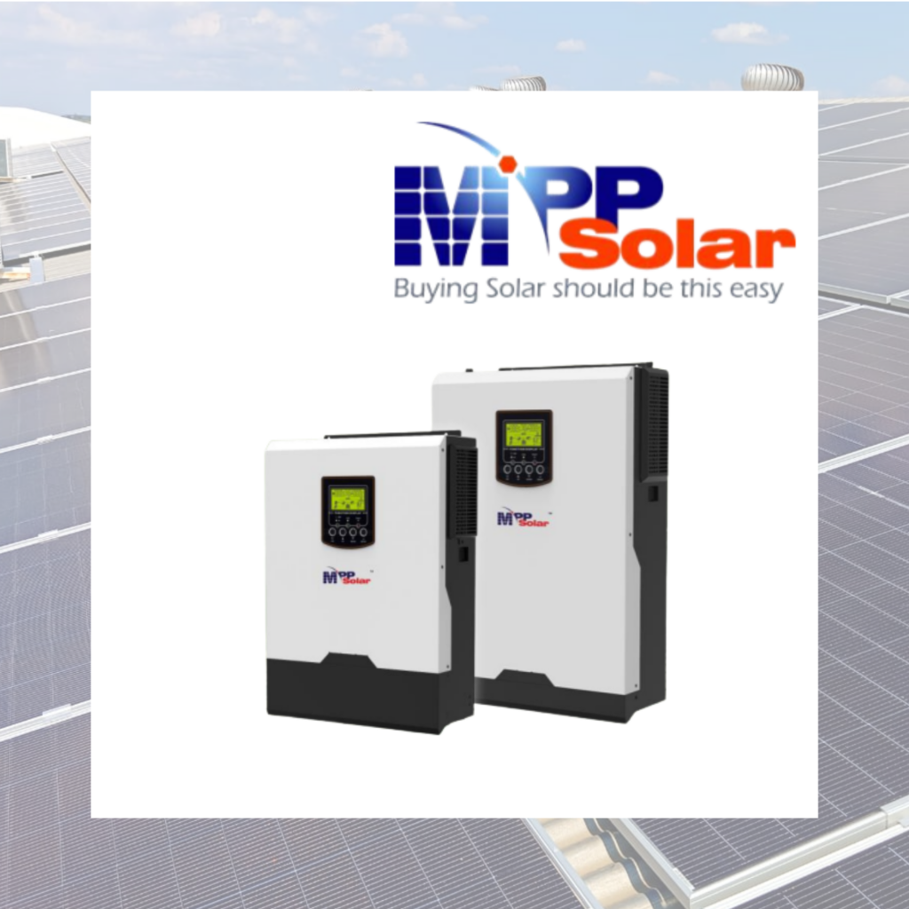INVERSOR OFF-GRID MPPSOLAR PIP-3024GEW – 3000W – 24V – MPPT 100A – BATTERYLESS – WIFI INTEGRADO