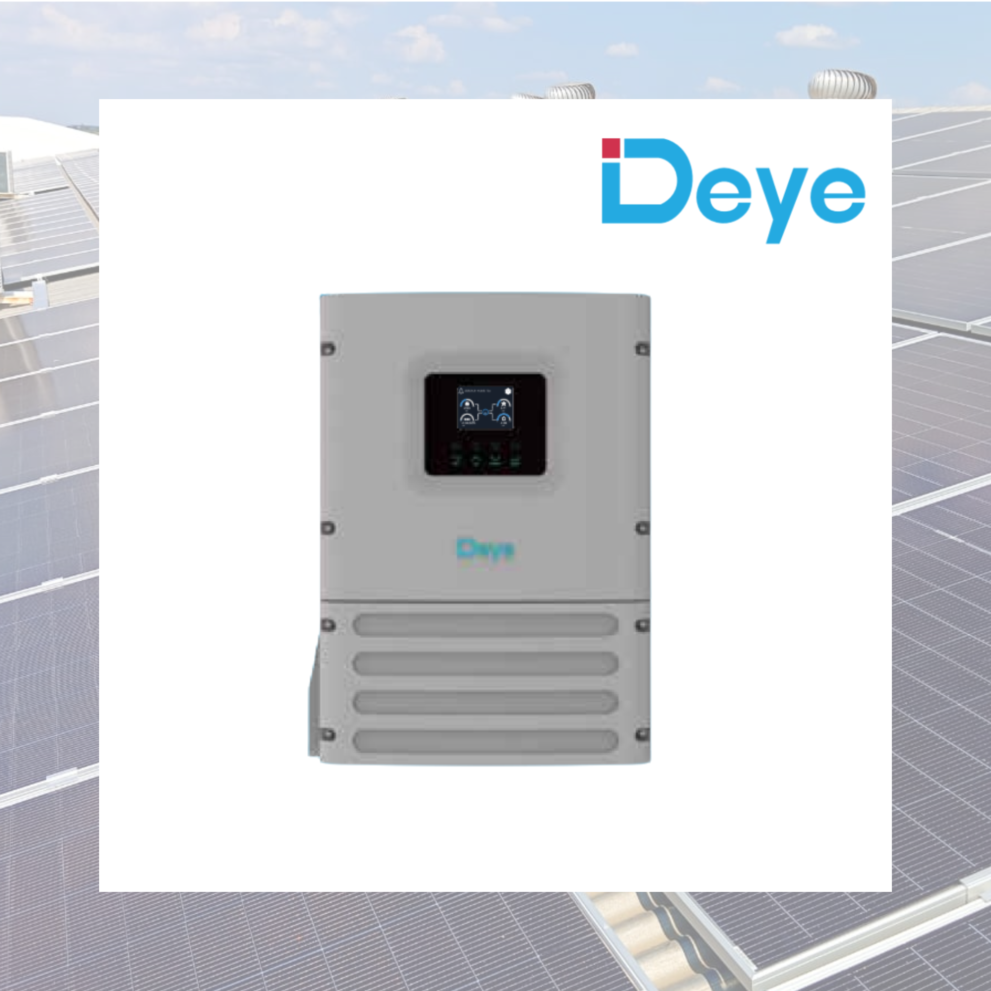 Inversor Off Grid Deye SUN-6K-OG02LP1-EU-AM1 6kW IP65 WiFi Paralelizable