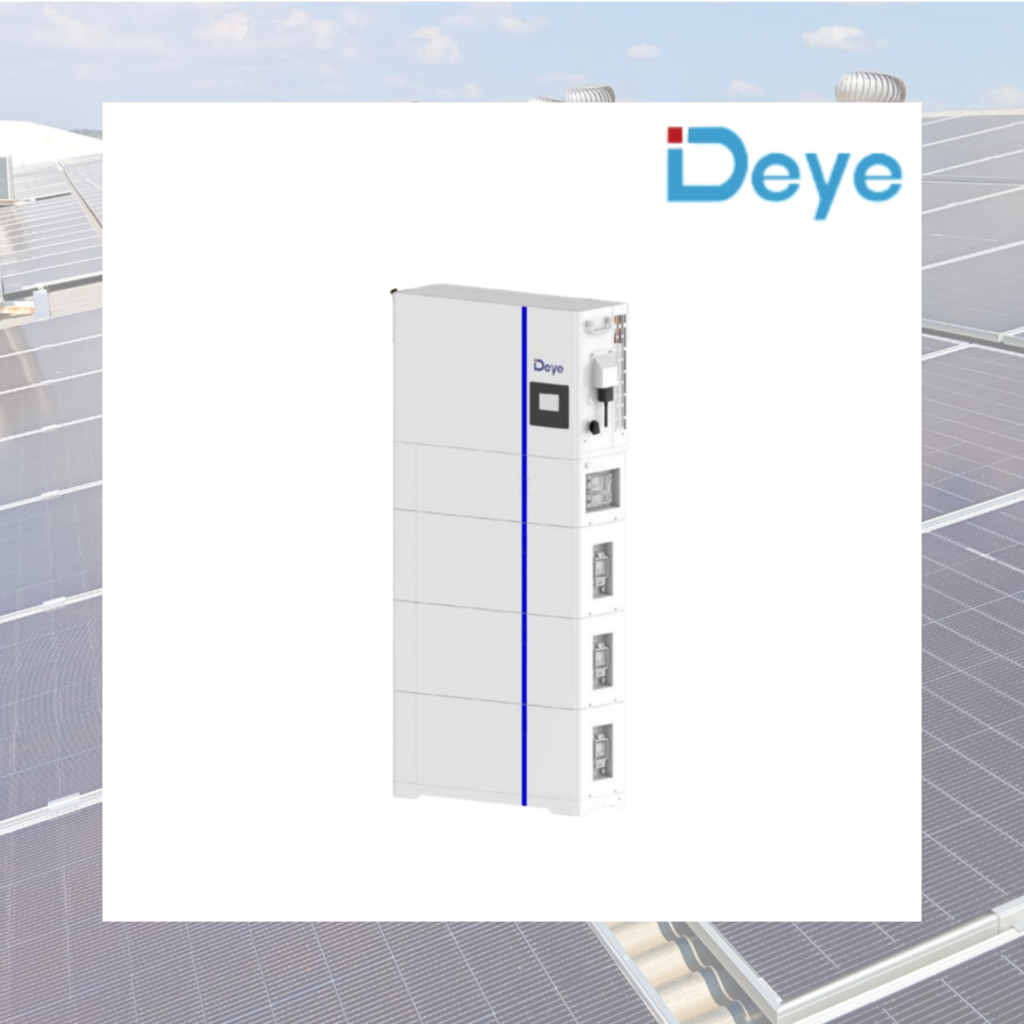 Sistema All-in-One Deye | Inversor Híbrido Trifásico 10 kW + 10,24 kWh LiFePO4
