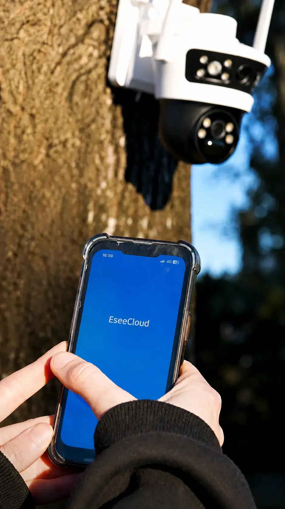CÁMARA DE SEGURIDAD SOLAR WiFi DOBLE LITEX LX027 – LÍNEA 2026 - Imagen 3